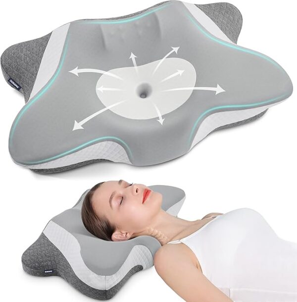 DONAMA Cervical Neck Pillow