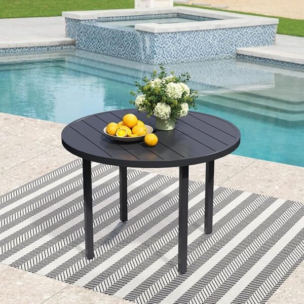 Hanamako 42" Round Patio Table