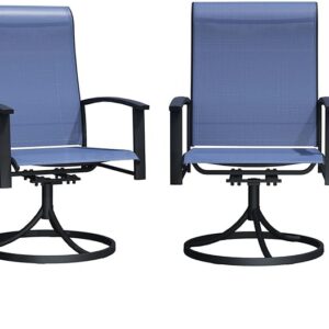 Hanamako Swivel Patio Chairs