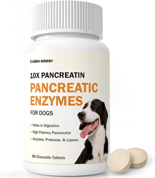 Unipomme Pancreatic Enzymes for Dogs
