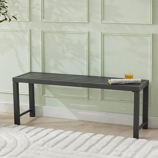 Hanamako Outdoor Backless Bench