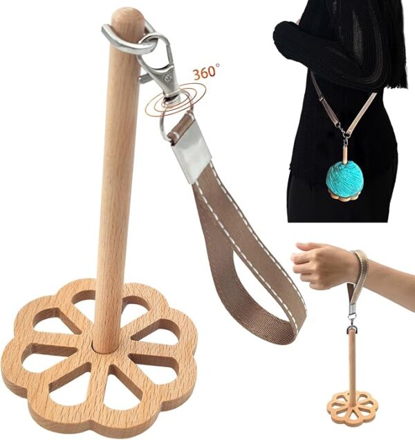 Portable Wrist Yarn Holder