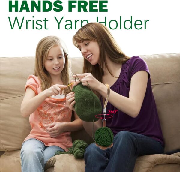 Kriseen Portable Wrist Yarn Holder