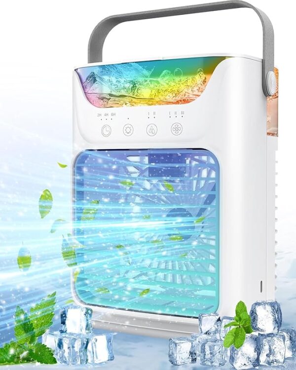 Asingleer Portable Air Conditioner Fan