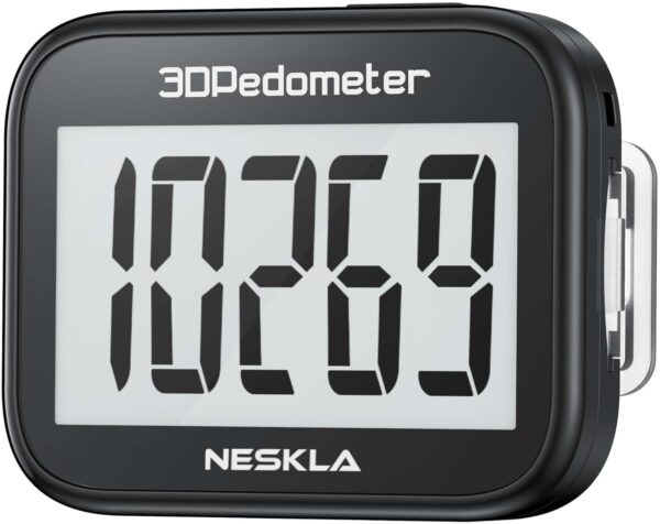 NESKLA 3D Pedometer for Walking