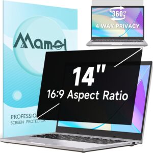 Mamol  360° Privacy Screen for Laptop 14 Inch