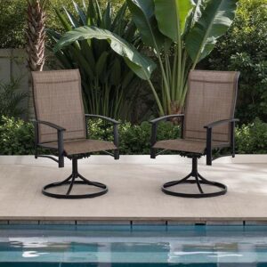 Stabrech Patio Swivel Chairs