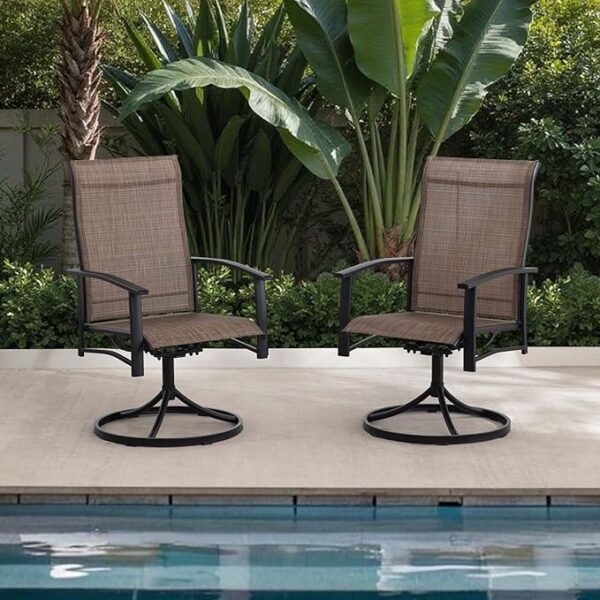 Stabrech Patio Swivel Chairs