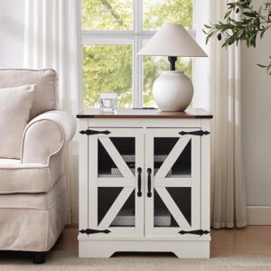 Puntogen Large Farmhouse End Table