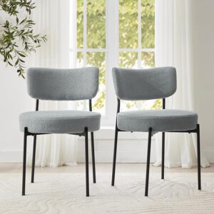 Seekverse Boucle Dining Chair