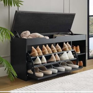 Seekverse Entryway Bench with Cushion