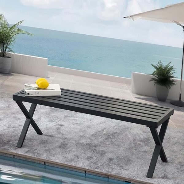 Seekverse Backless Outdoor Bench