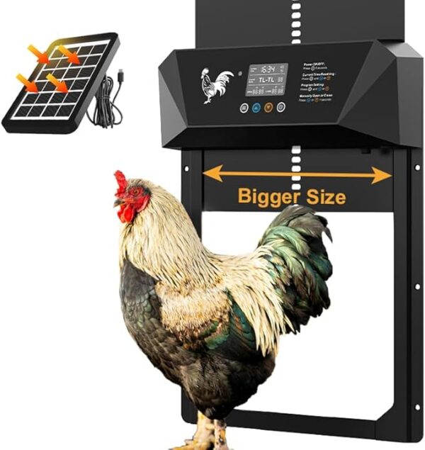 Xiejiutianxrg Automatic Chicken Coop Door