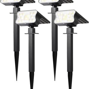 HGGH Solar Lights Outdoor
