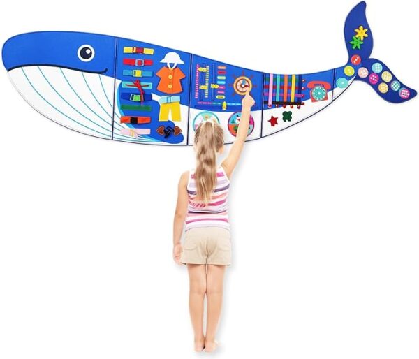 Rivibou Whale Busy Board