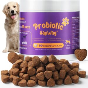 HAPWAG Probiotics for All Breeds and Ages Dogs