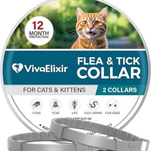 VivaElixir Flea and Tick Collar for Cats