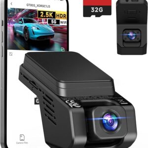 TUIFAC Dash Cam Front and Inside