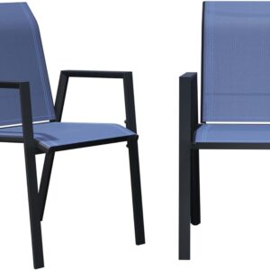 Hanamako Outdoor Stackable Dining Chairs