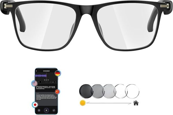 MNVOEQ Ai Translator Smart Glasses