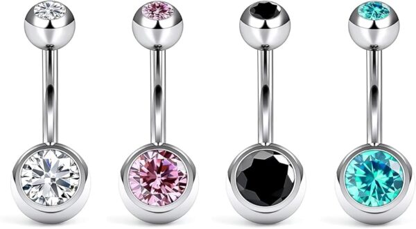 QUZIONE Belly Button Rings