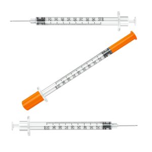 GEYUEMEY Insulin Syringe with Needle