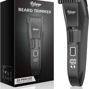 REHOYO Beard Trimmer for Men Adjustable