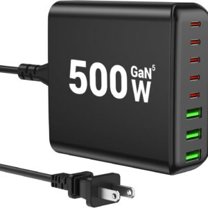 BURUDU 500W USB C Charger Block