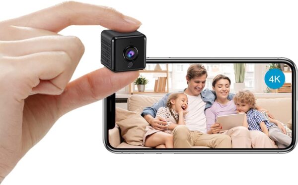 AOBOCAM Mini Camera for Home 4K HD Indoor