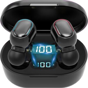 GUVGMY Ecouteurs Bluetooth