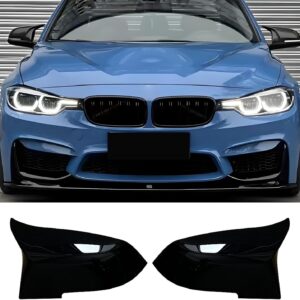 Mengjiesi Mirror Caps Gloss Black Compatible