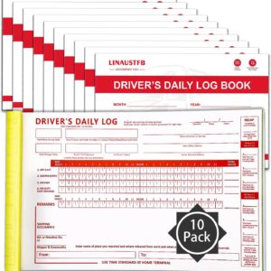 LINAUSTFB Daily Log Books for Truck Drivers