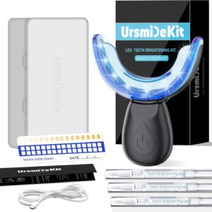 Woobroo Teeth Whitening Kit with LED Light 