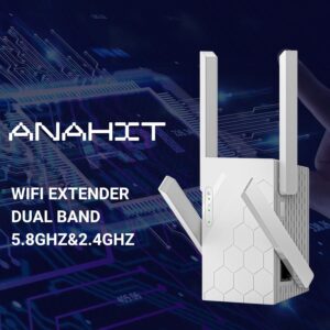 Anahit WiFi Extender Dual Band 5.8GHz&2.4GHz