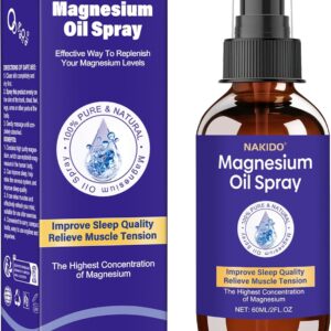 Nakido Magnesium Spray – 100% Pure