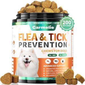 Carmelie Flea and Tick Chews for Dogs