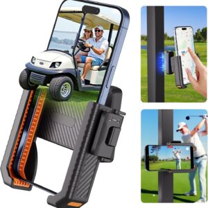 Aourxiv Magnetic Golf Cart Phone Holder